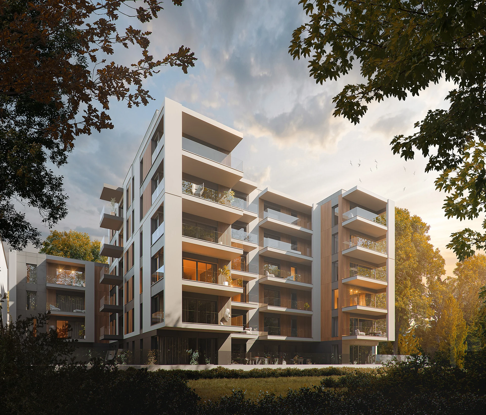 Wizualizacja budynku inwestycji Verde Casa